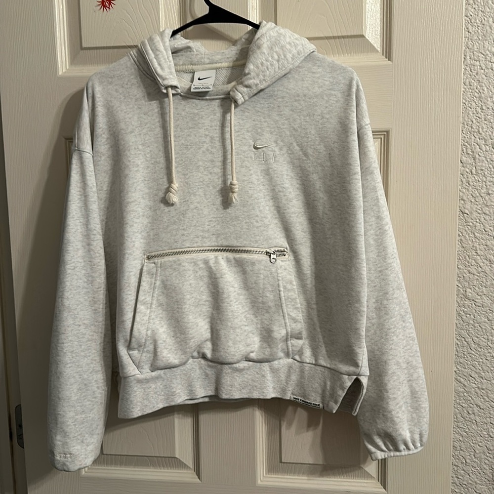 Nike cropped womens pullover hoodie size medium
